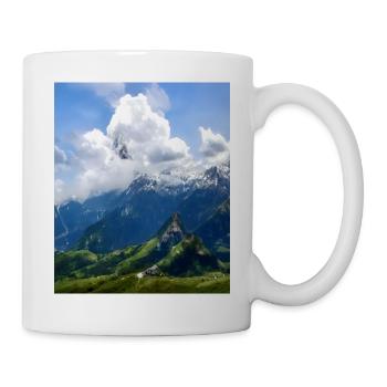 great ART on great PEOPLE - Tasse - Weiß - Rechts