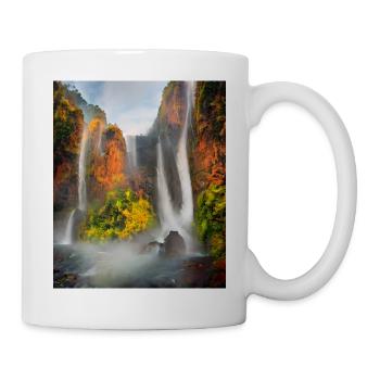 great ART on great PEOPLE - Tasse - Weiß - Rechts