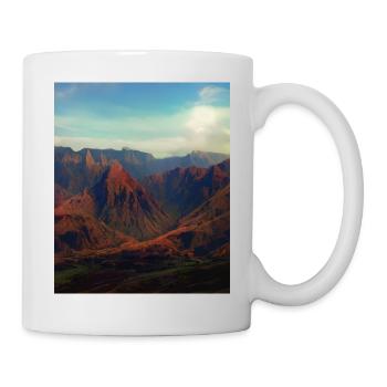 great ART on great PEOPLE - Tasse - Weiß - Rechts