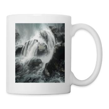 great ART on great PEOPLE - Tasse - Weiß - Rechts