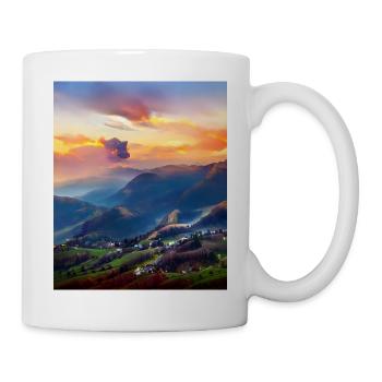 great ART on great PEOPLE - Tasse - Weiß - Rechts