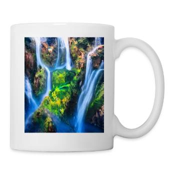 great ART on great PEOPLE - Tasse - Weiß - Rechts