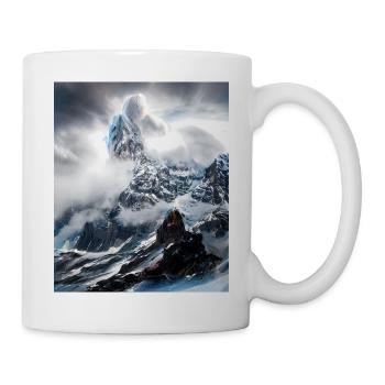 great ART on great PEOPLE - Tasse - Weiß - Rechts