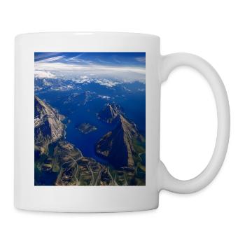 great ART on great PEOPLE - Tasse - Weiß - Rechts