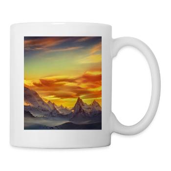great ART on great PEOPLE - Tasse - Weiß - Rechts