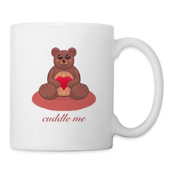 Kuschelbär - Tasse - Weiß - Rechts
