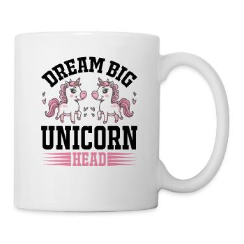 Dream Big Einhorn Unicorn - Mug - white - Right