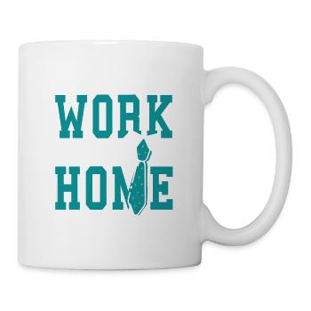This Is My Work From Home Suit Cool Retro Funny - Tasse - Weiß - Rechts