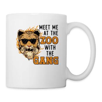Zoowärter Tierpflege Zoowärter Wildtiere Natur - Tasse - Weiß - Rechts