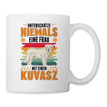Kuvasz Propriétaire Hongrois Kuvasz Épouse - Mug blanc - blanc - Droite