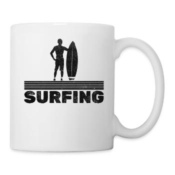 Surfeur Man Surfer - Mug blanc - blanc - Droite