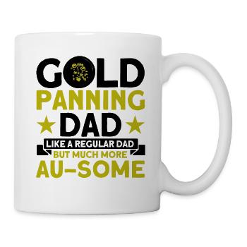 Gold Panner Gold Miner Gold Digger Gift - Mug - white - Right