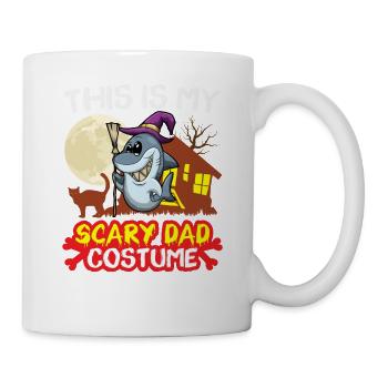This Is My Scary Dad Costume Funny Halloween - Mug - white - Right