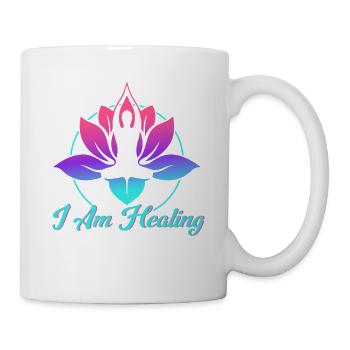 Symbole Reiki Maître Reiki Cadeau de Cristal Reiki - Mug blanc - blanc - Droite