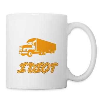 Funny Don't Have Road Rage You're Just An Idiot - Mug - white - Right