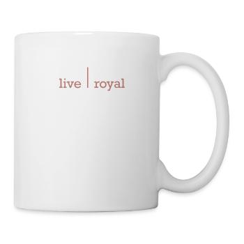 Live Royal Live | Royal - Mug blanc - blanc - Droite