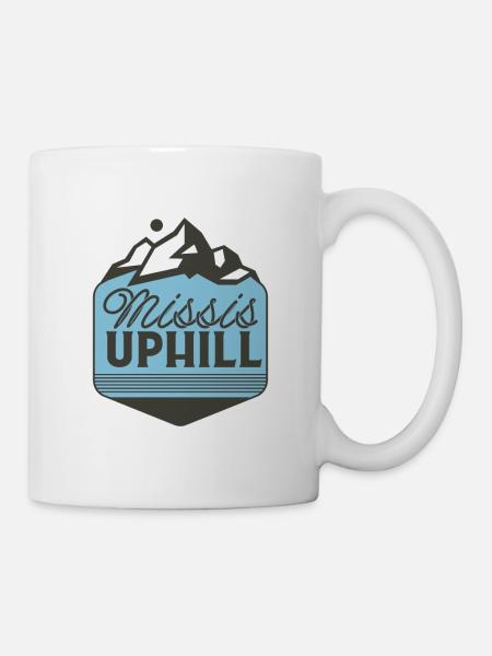 Missis Uphill - Tasse - Weiß