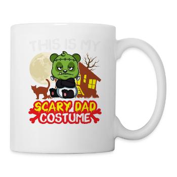 This Is My Scary Dad Costume Funny Halloween - Mug - white - Right