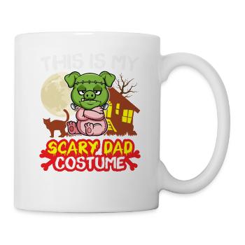 C’est mon costume de père effrayant drôle Halloween - Mug blanc - blanc - Droite