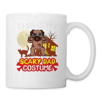 C’est mon costume de père effrayant drôle Halloween - Mug blanc - blanc - Droite