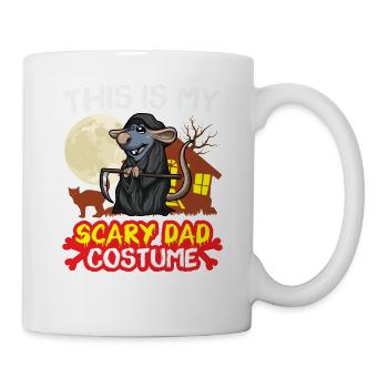 This Is My Scary Dad Costume Funny Halloween - Mug - white - Right