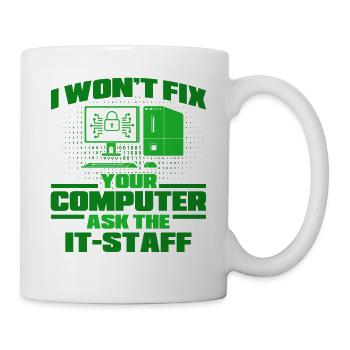 Network Security Specialist Gift - Mug - white - Right