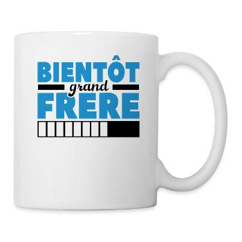 Bientôt Grand-frère - Mug blanc - blanc - Droite