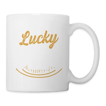 bicycle shirt slogan - Mug - white - Right