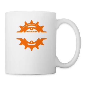fahrrad therapie - Tasse - Weiß - Rechts