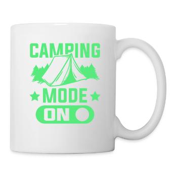 camping fashion - Mug - white - Right