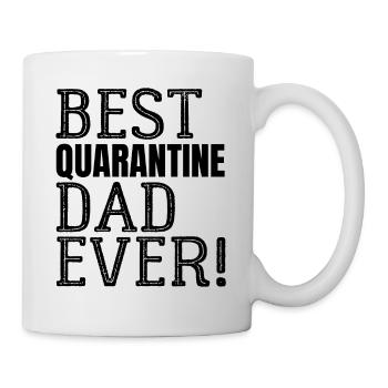 Best Quarantine Dad Ever Humor - Mug - white - Right