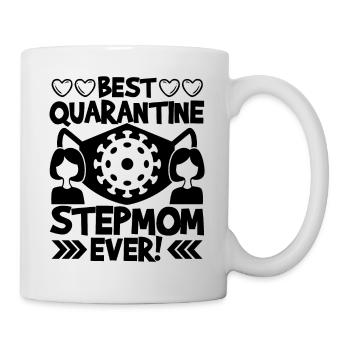Best Quarantine Stepmom Ever - Mug - white - Right