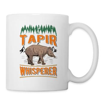 Tapir Flüsterer - Tasse - Weiß - Rechts