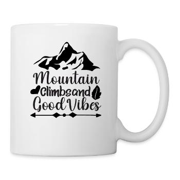 Mountaineering Sand good vibes - Mug - white - Right