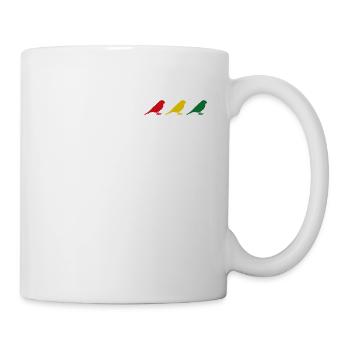 Good Vibes Seulement Rastafari Rasta Jamaïque Reggae - Mug blanc - blanc - Droite