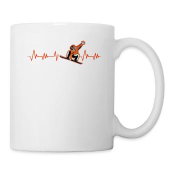 Snowboard - Mug - white - Right