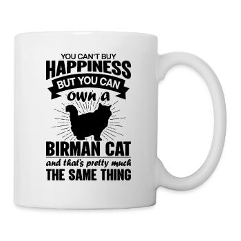 Peut acheter un chat birman - Mug blanc - blanc - Droite