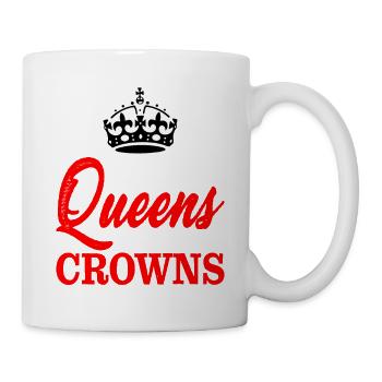 Real Queens Fix Each Other's Crowns 2 - Mug - white - Right