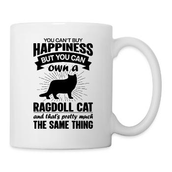 Kann Eine Ragdoll -Katze Kaufen - Tasse - Weiß - Rechts