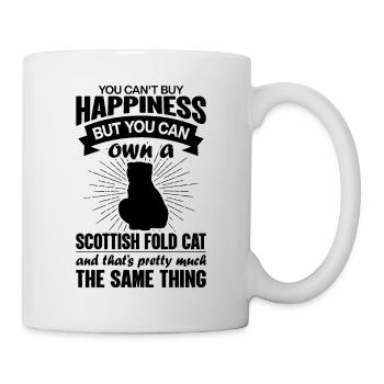 Peut acheter un chat Scottish Fold - Mug blanc - blanc - Droite