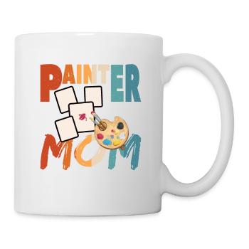 Painter Mom Artist Design for Mother's Day - Mug - white - Right