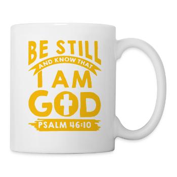 I am your God psalm - Mug - white - Right