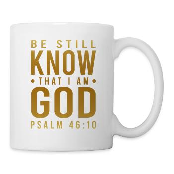 ich bin dein gott - Tasse - Weiß - Rechts
