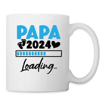 Papa 2024 Loading Annonce Grossesse Futur Papa - Mug blanc - blanc - Droite