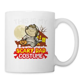 This Is My Scary Dad Costume Funny Halloween - Mug - white - Right