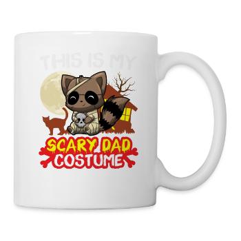 This Is My Scary Dad Costume Funny Halloween - Mug - white - Right