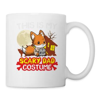 This Is My Scary Dad Costume Funny Halloween - Mug - white - Right