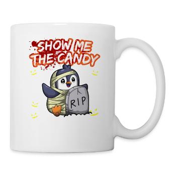 Show Me The Candy Halloween Costume Trick Or Treat - Mug - white - Right