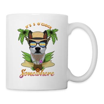 It Is 5 OClock Somewhere Drinking Australian - Mug - white - Right