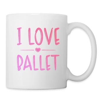 I love ballet - Mug - white - Right